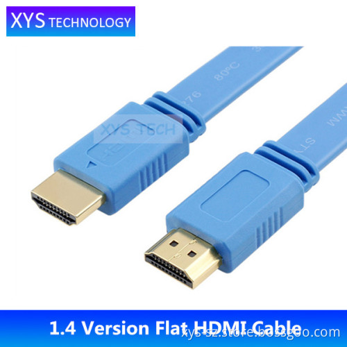 Professional high speed 1.4 Version Flat HDMI Cable/